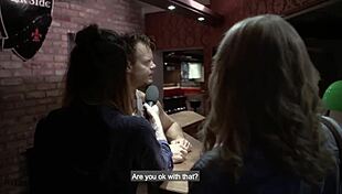 Hitzefrei German couple caught in a street fuck on camera, blonde petite with tattoos 😍