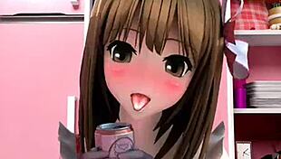 emotional hentai hardcore kitchen fuck with mommy and teen 18+