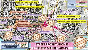 porto portugal street map for massage parlours brothels and prostitutes