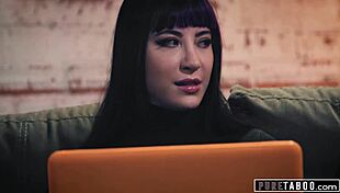 Sleazy Probation Officer Demands Bent Over Face Fucking