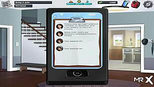 Summertime Saga: Asked to spank the whore, leading to masturbation and creampie.