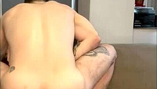 Hairy hot guy pounds me bareback in armpit action! 😈