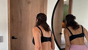 my stepsister catches me post-shower and we bang while home alone - tommy verga