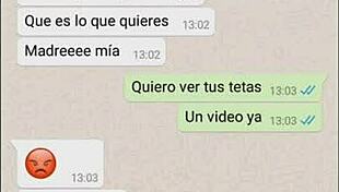 my unfaithful sister-in-law's whore shares everything on whatsapp, caught in the act