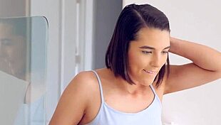 step sister fucks big dick in video game bonding session