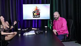 Paulo Avelar Models Squirting In Glamour Lingerie Show