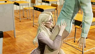 Young girl with cursed bra gets fucked in hentai animation