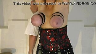 seios grandes lindos sendo amarrados muita dor