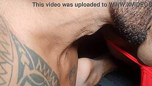 Two blacks in hot bareback fuck?