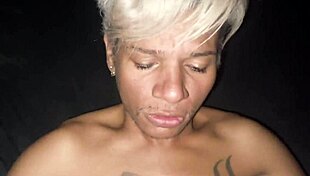 Gay guy bounces on cock after party