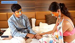 Jiju enjoys roleplay with sexy Asian Sali Priya
