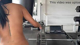 Naked Exercise With Transgender Girl May Hernandez Outdoors