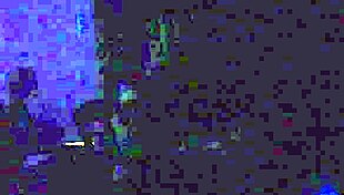 Britney Madison performs hardcore sex under blacklight.