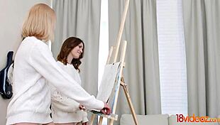 Sofy Soul And Lasciva Share Cock In Group Close Up