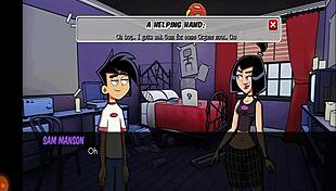 Amity Park P2: Discovering The Mysterious Box In Hentai Anime Adventure