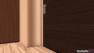 Heated Ladyboy Reunion in 3D Hentai Action