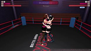 Kinky Fight Club Showdown - Nagini vs Julia in T1R28