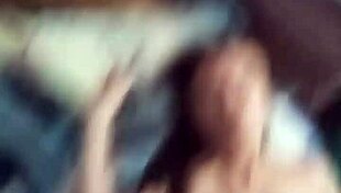 amateur couple FUCKING 18-year-old beauty on bed