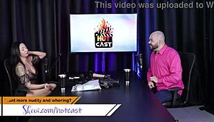 Paulo Avelar Models Squirting In Glamour Lingerie Show