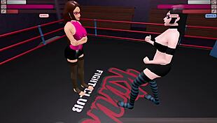 Kinky Fight Club Showdown - Nagini vs Julia in T1R28