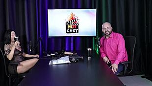 Paulo Avelar Models Squirting In Glamour Lingerie Show