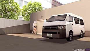 Heated Ladyboy Reunion in 3D Hentai Action