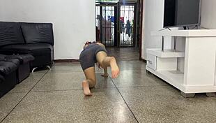 I'm too big to sit on your lap, stepfather!