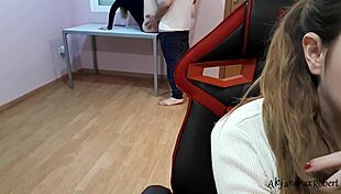 My Step Sister Fucks Stranger Hard While I Study