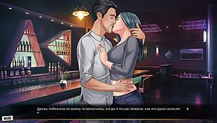 Cartoon Riding Big Tits Fucking