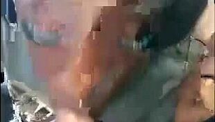 Ebony chick sucking white dick sloppy and wet 😏