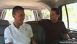 Andrew and Kiko suck and fuck each other's monster cocks in steamy gay hardcore! So intense!