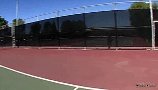 Horny Muscular Hunk Blasts Babe with Messy Cum Load