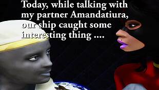 nulle adventures in 3d porn with ass licking and riding