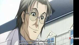 i'm the pervy teacher blackmailing those campus lesbians in this uncensored hentai