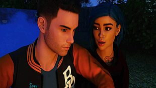 3D animated video of a popular porn star's dick crushing scene