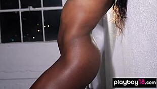 Ana Foxxx's Sensual Striptease