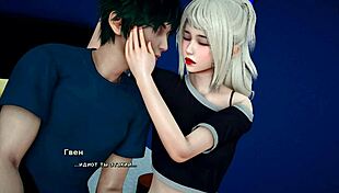 Blonde with Big Tits Rides Monster Cock After Blowjob