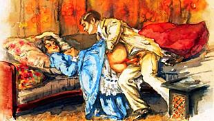 Vintage erotic drawings come to life in this rare retro anime collection