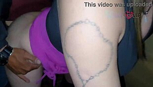 Cristina almeida gets anal fucked by motoboy in public with cuckold husband watching.