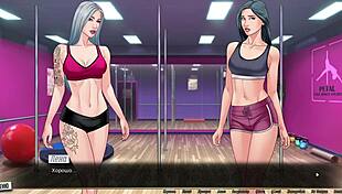 Cartoon Riding Big Tits Fucking