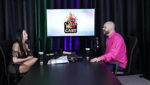 Paulo Avelar Models Squirting In Glamour Lingerie Show