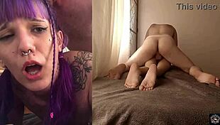 man, this alt bitch cries during hard anal pile driving