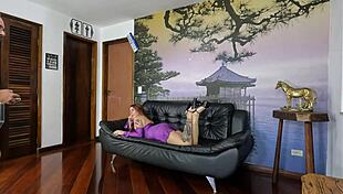 a rabuda wants a double penetration so i loosened her tight asshole on that giant ass