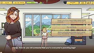 Teacher milf flashes upskirt panties in usa classroom