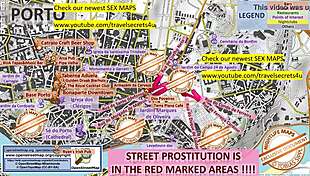 porto portugal street map for massage parlours brothels and prostitutes