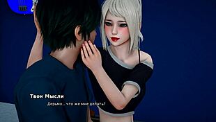 Blonde with Big Tits Rides Monster Cock After Blowjob