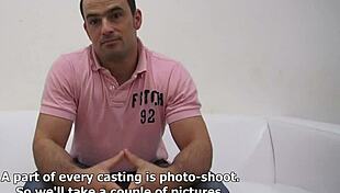 czech gay casting with david 3474, sucking and fucking