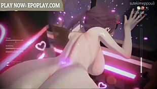 Big ass animation with huge tits! 😘