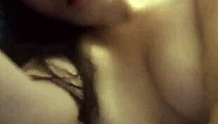 amateur couple FUCKING 18-year-old beauty on bed