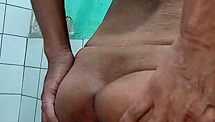 in the morning, it's so relaxing to stimulate my ass